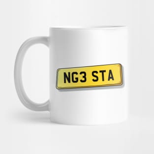NG3 STA - St Ann's Number Plate Mug